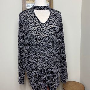 Roz & Ali Lace Blouse. Size 2X